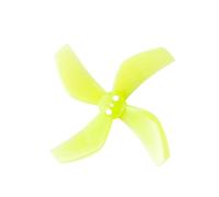 4 paia 8 pezzi D51 2020 2x2x4 2 pollici 50,3 mm Propulsori for PC a 4 pale 1,5 mm adatta for drone RC FPV Racing Freestyle BETA85X(Clear Yellow)