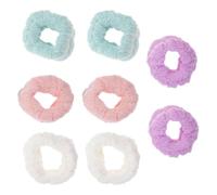4 Paia Braccialetti Elastici per Pulizia Viso in Corallo, Assorbenti | Lavaggio del Viso e Uso al Lavandino, Blocco Gocce, Comodi su Polsi e Maniche, per Skincare Quotidiana