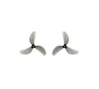 4 paia, compatibile con Gemfan, elica for PC a 3 pale da 45 mm, albero da 1 mm e 1,5 mm, for drone RC con stuzzicadenti Cinewhoop da 1,8 pollici, parti freestyle da corsa fai-da-te(Clear Gray 1.5mm)