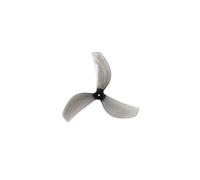4 paia, compatibile con Gemfan, elica PC a 3 pale da 45 mm, albero da 1 mm o 1,5 mm, for drone RC con stuzzicadenti Cinewhoop da 1,8 pollici, parti freestyle da corsa fai-da-te(Clear Gray hole 1mm)