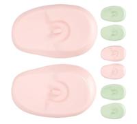 4 Paia Correttori Orecchie in Silicone per Tintura Chioma | Parrucchiere Accessori, Copriorecchie per Tintura dei Chioma, Paraorecchie per Tinta Chioma