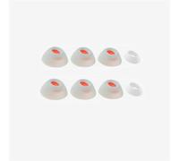 4 paia di auricolari in silicone di ricambio Adatto per JBL Tune Flex Auricolari Coperture Tune Flex Tappi per le orecchie Auricolare Accessori (White)