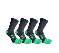 4 paia di calzini sportivi con dita a compressione professionali traspiranti che assorbono il sudore fitness escursionismo bici da corsa all'aperto calzini a cinque dita Per Uso Quotidiano E Tempo Lib