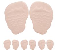 4 paia di cuscinetti in gel per l'avampiede e metatarsali per le donne,