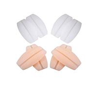 4 paia di cuscinetti in silicone per reggiseno e spalline antiscivolo facilitano il disagio alla spalla