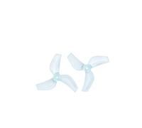 4 paia di eliche for PC Gemfan 1219S da 31 mm a 3 pale da 1 mm compatibili con Micro TinyWhoop FPV Racing Freestyle Tinywhoop Drones Mobula 6 65 mm Frame(4Pairs Blue 1mm)