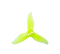 4 paia di eliche stuzzicadenti 2023 2X2.3X3 a 3 pale for drone stuzzicadenti RC FPV Racing Freestyle da 2 pollici da 1 mm e 1,5 mm(4Pairs Yellow 1mm)