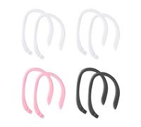 4 paia di ganci per cuffie, anti-perdita, anelli di fissaggio per cuffie, passanti di sicurezza universali, accessori per cuffie, adatti per corsa e allenamento