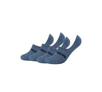 4 Paia Di Skechers Unisex Footies In Mesh Con Ventilazione SK42017