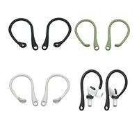 4 Paia Ganci Anti-smarrimento per le Orecchie in Silicone Compatibili con AirPods 3 e 2 e 1 e Pro Accessori per Auricolare Gancio per l'Orecchio dell'Auricolare per Sport Ganci AuricolariCompatibili