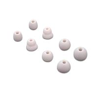4 Paia Gommini per Beats Powerbeats Pro/Powerbeats 3/Powerbeats 4, 4 Misure Auricolari di ricambio in Silicone per 4mm Auricolari In-Ear (Bianco avorio)