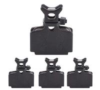 4 Paia Kit Pastiglie Freno a Disco Bici Bici in Resina Kit Dischi per R1 R1R RO RX T1 2,8 X 3,5 Cm Nero