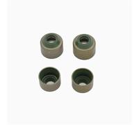 4 paia/lotto Paraolio for stelo valvola motore universale for motocicletta da 4 mm, 4,5 mm, 5 mm, 5,5 mm e 6 mm(4.5mm rubber)