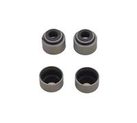 4 paia/lotto Paraolio for stelo valvola motore universale for motocicletta da 4 mm, 4,5 mm, 5 mm, 5,5 mm e 6 mm(6mm)