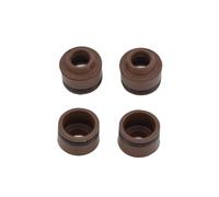 4 paia/lotto Paraolio for stelo valvola motore universale for motocicletta da 4 mm, 4,5 mm, 5 mm, 5,5 mm e 6 mm(5mm)