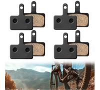 4 Paia Pastiglie Freni,di pastiglie per Freni a Disco per Bicicletta Set di pastiglie per Freni per Bici in Resina,Pastiglie Freni a Disco Mountain Bike compatibili Mountain Bike compatibili