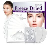 4 Paia Patch Occhi Liofilizzati,Maschera Occhi In Patch Liofilizzata,Cerotti occhi In patch Liofilizzati Uso Quotidiano,Per Donna E Uomo,Idratazione E Cura Contorno occhi