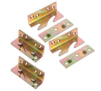 4 Pairs Carnichi Ferramenta Per Sponde Del Letto Accessori Binario Da
