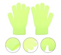 4 Pairs Guanti Da Filo Caldo Opera Bambino Sport All'aria Aperta