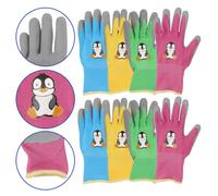 4 Pairs Guanti Protettivi Per Bambini Da Esterno Lavoro Piantagione