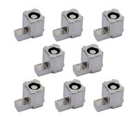 4 Pairs Left Right Slider Buckle Metal Lock Latch Bracket Controller Replacement Repair Part Tool Compatible with Switch Joy-Con