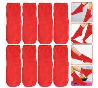 4 Pairs Lenz Calze Riscaldate Termiche Calzini Di Cotone Per Donne