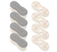 4 Pairs Paracolpi Per Copriwater Guarnizioni Del Coperchio Paraurti Sedile WC