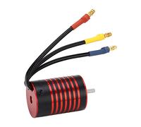 4 Pali Motori Senza Spazzole RC, Auto a Motore RC Machination CNC Copertura in Alluminio Copertura Ad Alta Precisione Rotore Ad Alta Torsione Super Resistente per Conducente Remoto per
