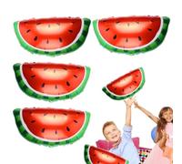 4 palloncini a forma di fragola, in lamina resistente, con frutta, fragola tropicale, anguria, palloncini per cibo, fotografici, decorazioni per feste di compleanno e sesso