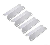 4 pannelli termoisolanti in acciaio inossidabile compatibili con 7200061 7200586A che offrono una riduzione del bagliore della fiamma e risultati di cottura costanti