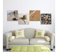 4 Pannelli Wall Art Immagini Stampe su tela Quadri senza cornice Quadri per