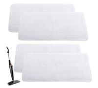 4 Panni di Ricambio Lavabili per Vileda Plus XXL Microfibra Mop Lavapavimenti a vapore Coprisedili di Ricambio per Vileda Steam PLUS XXL Rivestimento di Ricambio Riutilizzabile per Pulire Pavimenti