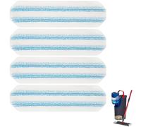 4 panni in microfibra di ricambio per Vileda H2PrO e O-Cedar H2PrO Flat Mop Ricambi lavabili e riutilizzabili
