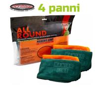 4 PANNI IN MICROFIBRA MULTIUSO MAFRA ALL ROUND PANNO PROFESSIONALE PULIZIA AUTO