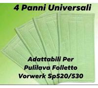 4 PANNI PER PULILAVA LAVAPAVIMENTI FOLLETTO SP 530 SP 520 UNIVERSALE SOFT MF520