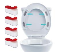4 paracolpi universali di ricambio per sedili, tamponi antiscivolo per sedile WC