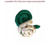 4 paraspifferi parafreddo imbottito stoffa sottoporta barriera polve insetti no