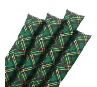 4 Paraspifferi Porte e Finestre Verde 100cm, Parafreddo con Trama Scacchi - 727