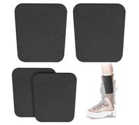 4 Parastinchi da Snowboard, Parastinchi in Schiuma per Sci, Protezione Anti-Attrito, Schiuma ad Alta Densità, per Gambe e Piedi, Facile da Usare, per Allenamento, Attività Invernali