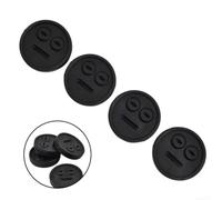 4 Passacavo Termometro per Griglia BBQ, Guarnizione in Silicone al per calore per Weber Smokey Mountain 14 18 22 Pollici, Foro 1.25 Pollici