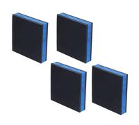4 Pastiglie controllo vibrazioni in gomma EVA 100x100x22 3mm per uso domestico e