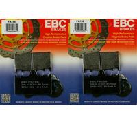 4 PASTIGLIE FRENO ANTERIORE EBC ORGANICHE FA158Suzuki GSF Bandit 1200 2006