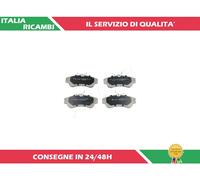 4 PASTIGLIE FRENO ANTERIORI ASHIKA 50-00-015