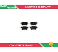 Ashika Pastiglie freno 50-01-118 assale anteriore per Nissan/Infiniti Kit 4 pezzi