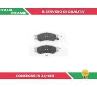 4 PASTIGLIE FRENO ANTERIORI ASHIKA 50-01-150