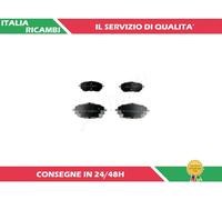 4 PASTIGLIE FRENO ANTERIORI ASHIKA 50-02-2000