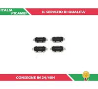 4 PASTIGLIE FRENO ANTERIORI ASHIKA 50-02-218
