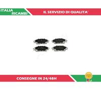 Pastiglie freno Assale anteriore 50-04-423 ASHIKA per HONDA CRX II PRELUDE III