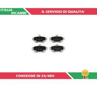 Pastiglie freno Assale anteriore 50-05-516 ASHIKA per MITSUBISHI VOLVO SMART