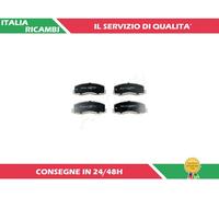4 PASTIGLIE FRENO ANTERIORI ASHIKA 50-05-525